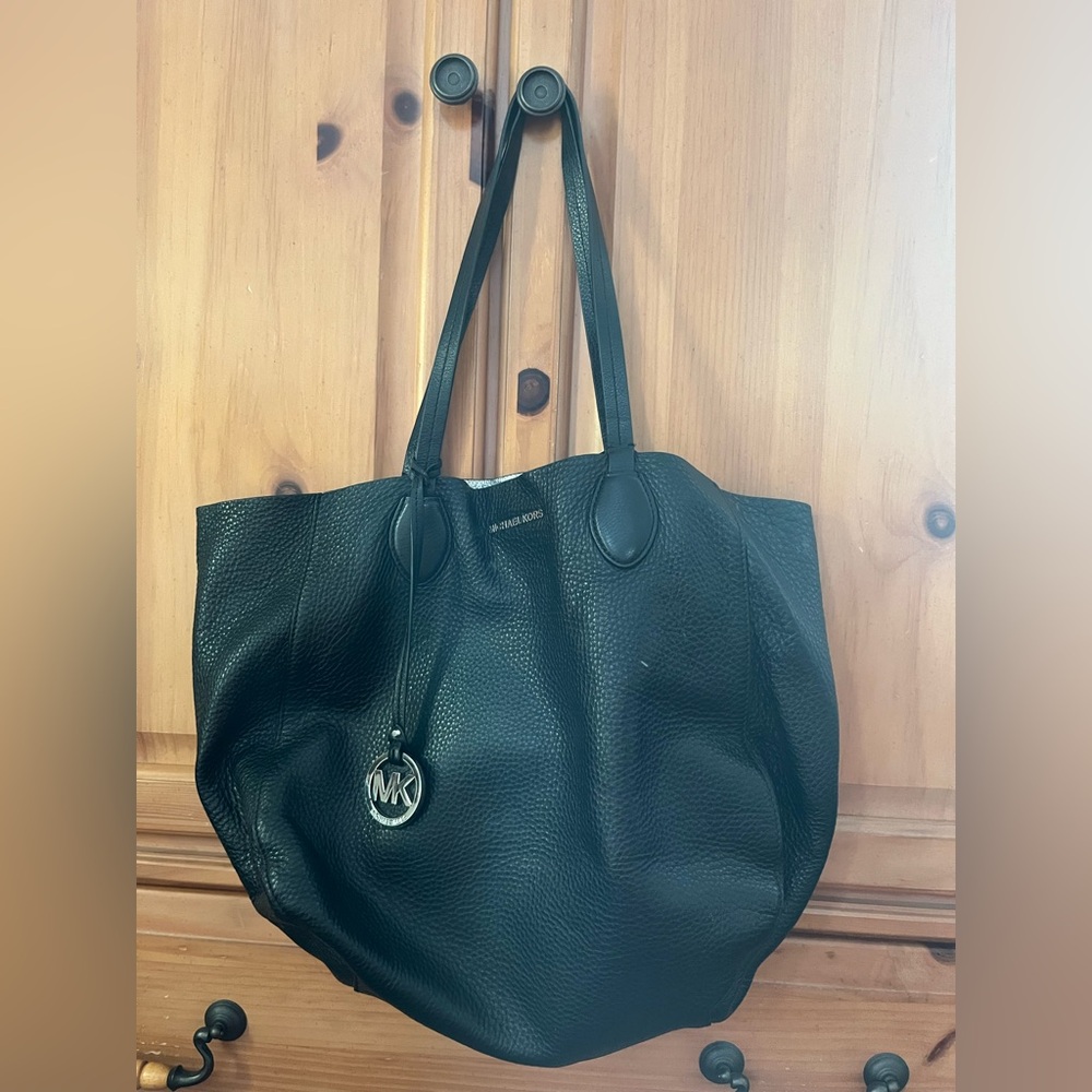 Michael Kors reversible leather tote